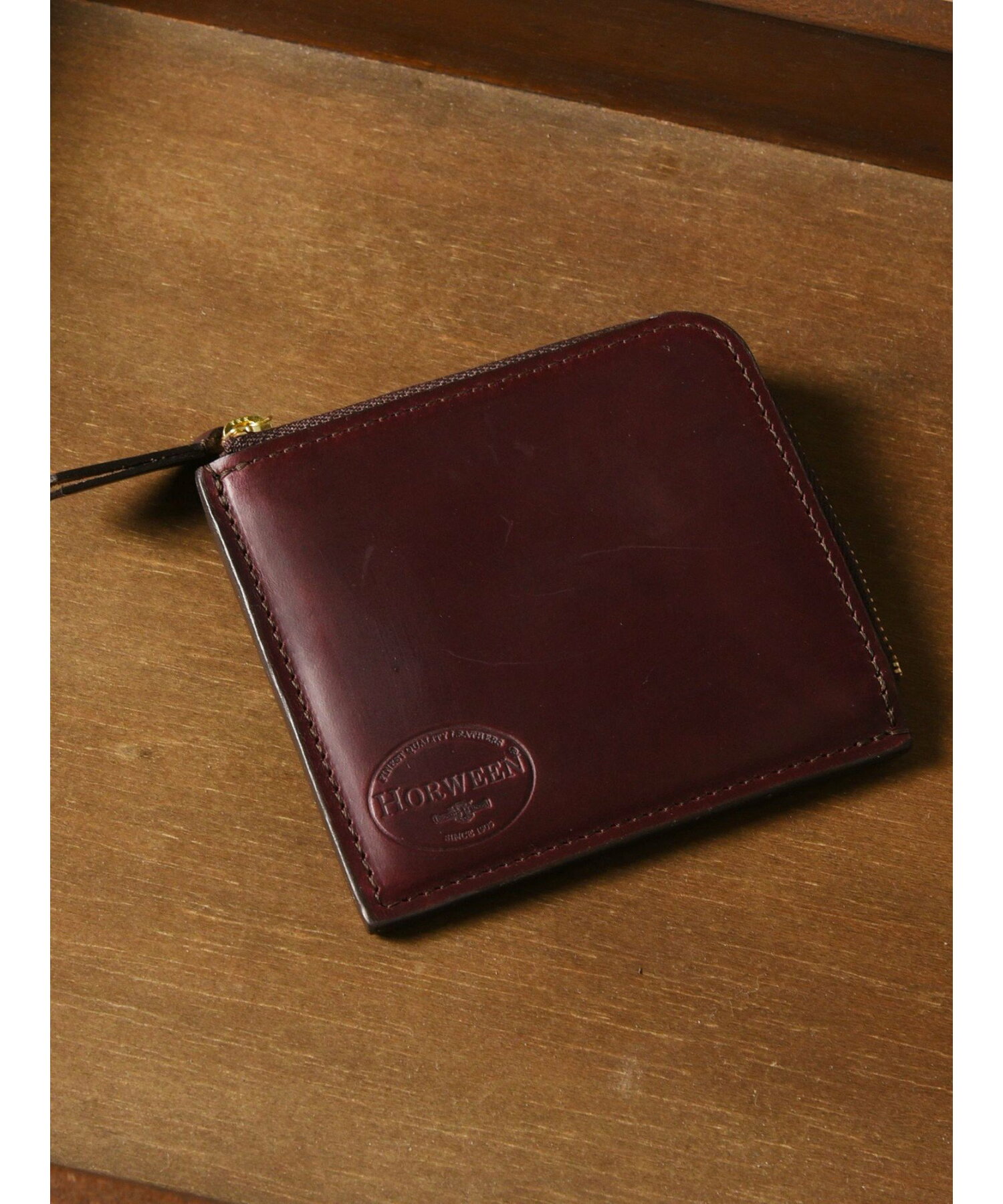 SHIPS any: HORWEEN ジップ ウォレット◇